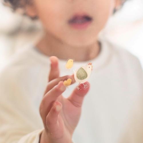 Vetrofanie Little Farm  Verde 125599 -  NANU' BABY