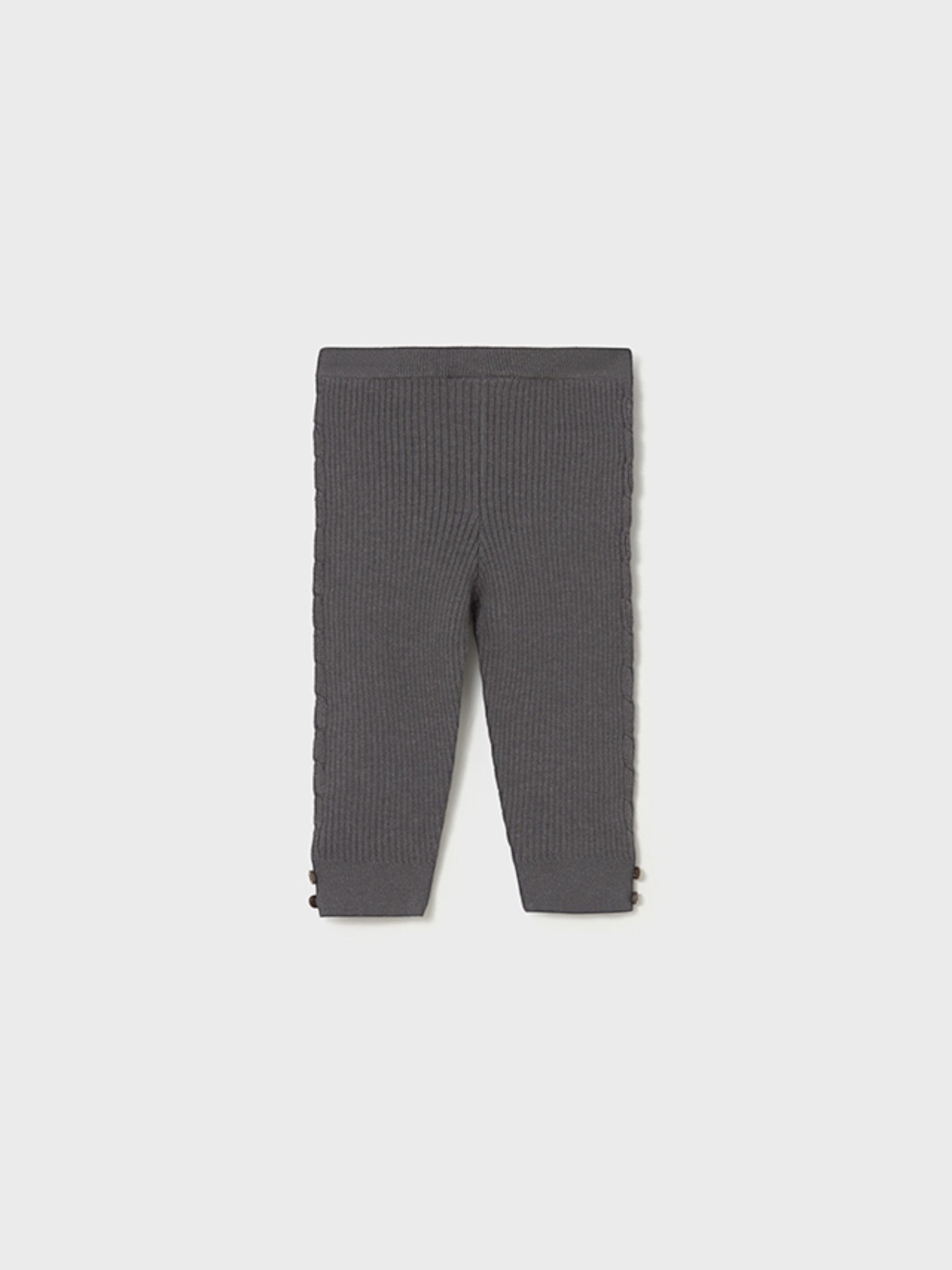 Baby Girl's Knit Leggings, Grey, 10015/60