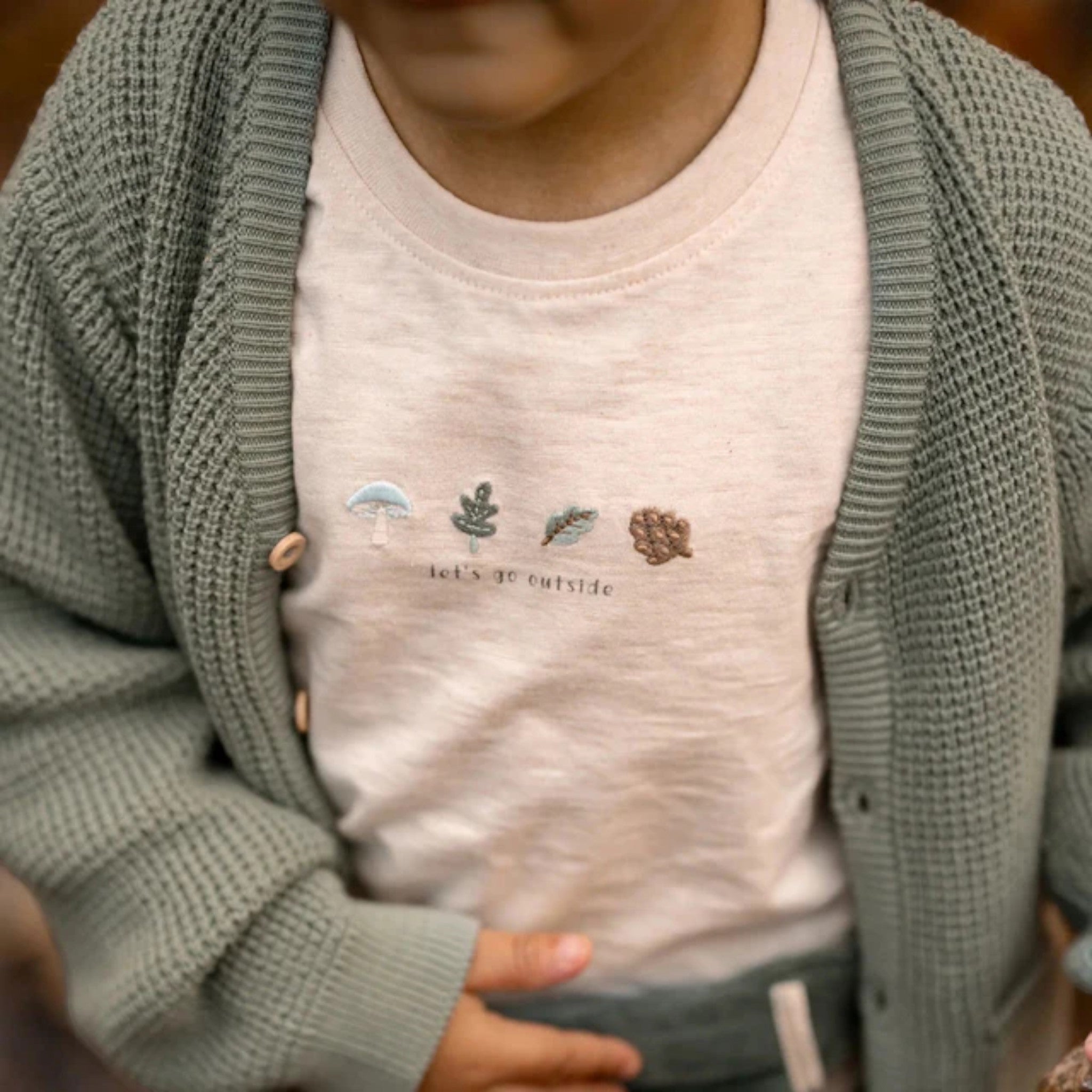 Long-sleeved shirt - Friends of the Forest Boy Ivory CL25091055