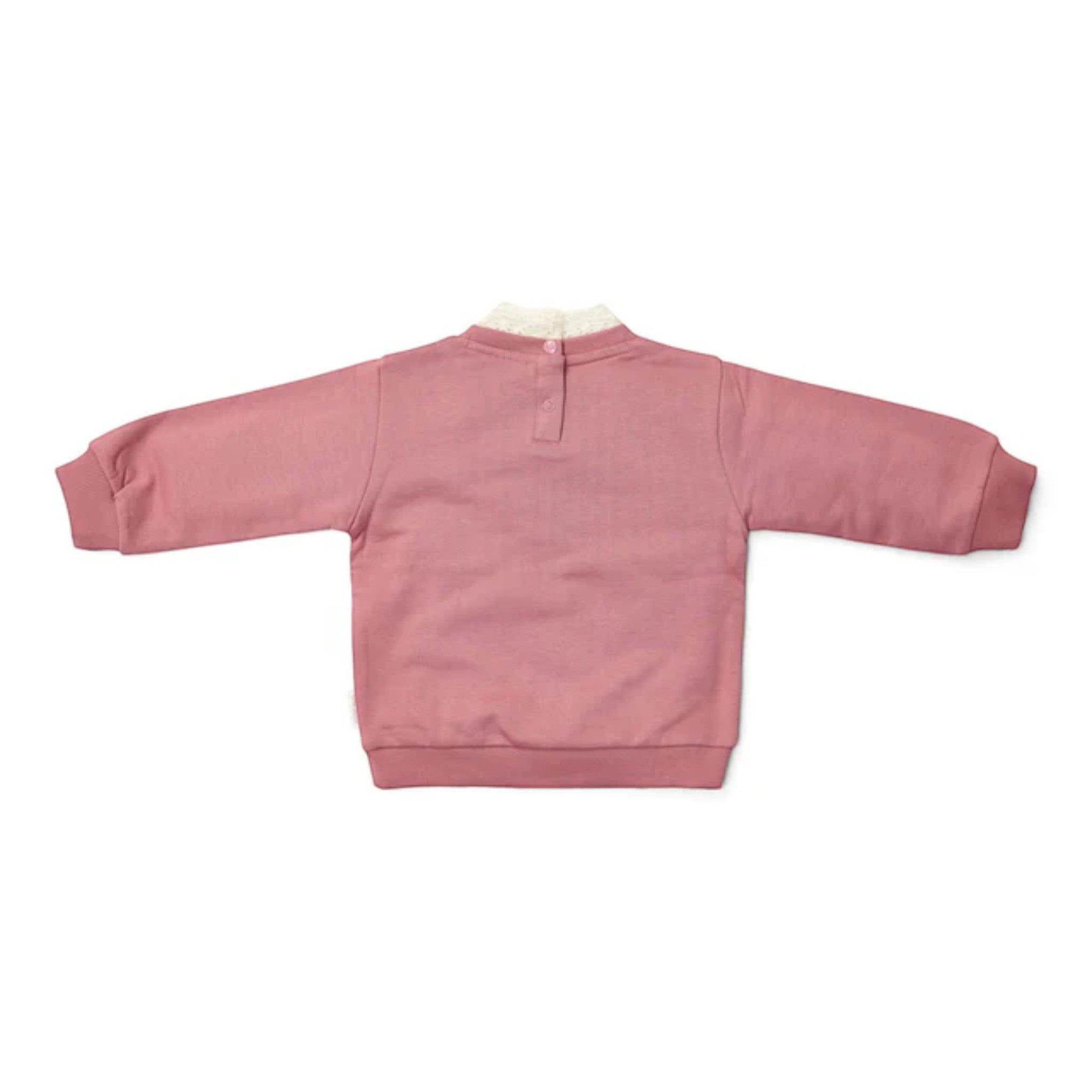 Maglione con colletto - Giardino delle Fate Bimba Rosa CL25092007