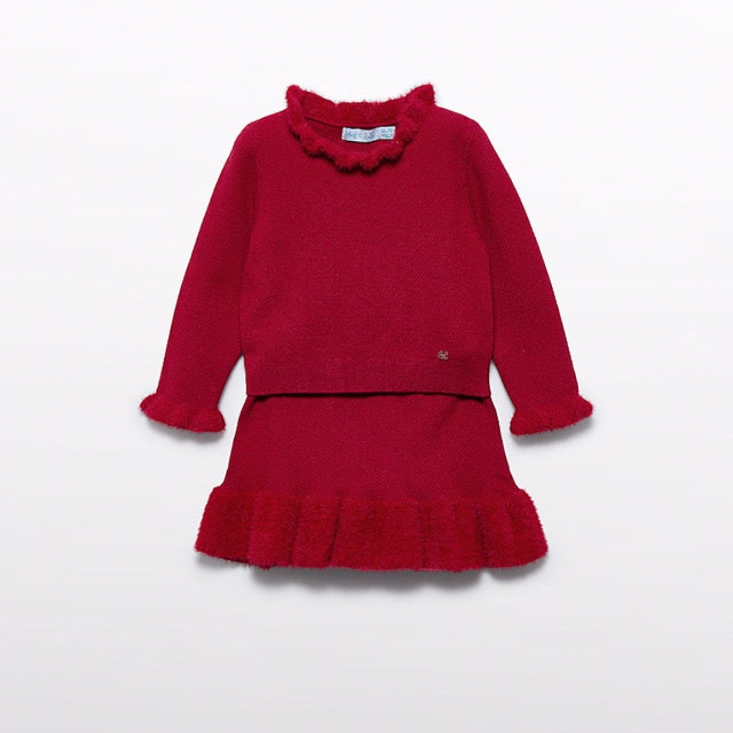 Compl. gonna tricot pelo Bimba Rosso 5513/2 -  NANU' BABY