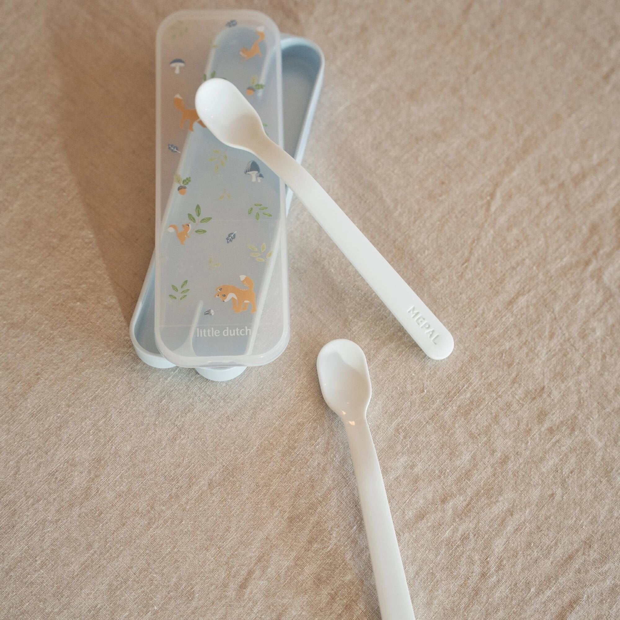 Set cucchiai 2 pezzi  Blu 108032065408 -  NANU' BABY