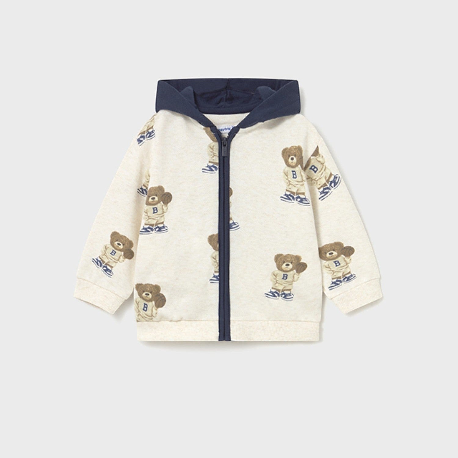 Tuta stampa 3 pezzi Bimbo Blu 2836/25 -  NANU' BABY