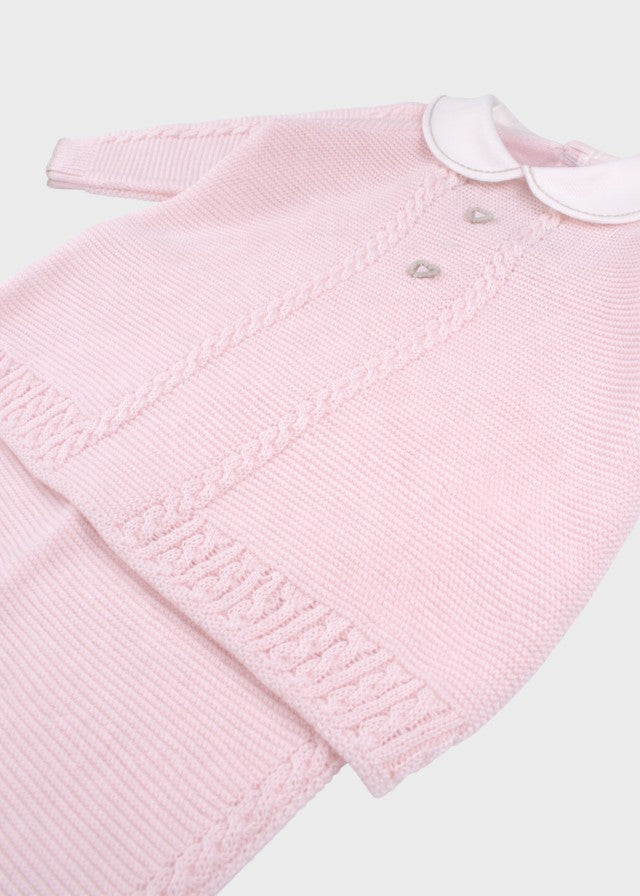 Completo Cuoricini Tortora Rosa EK6319/R