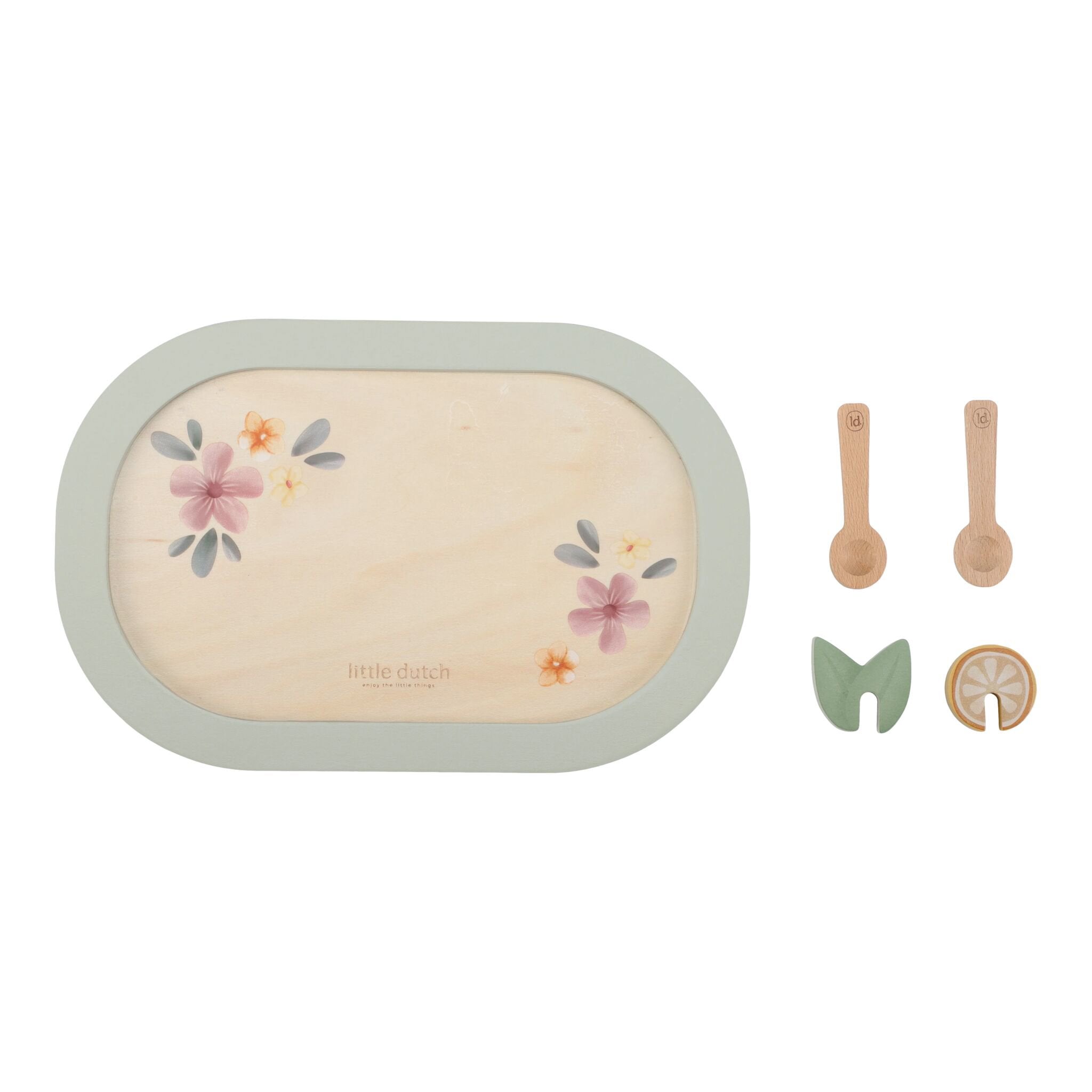 Multicolor Wooden Tea Set LD2507