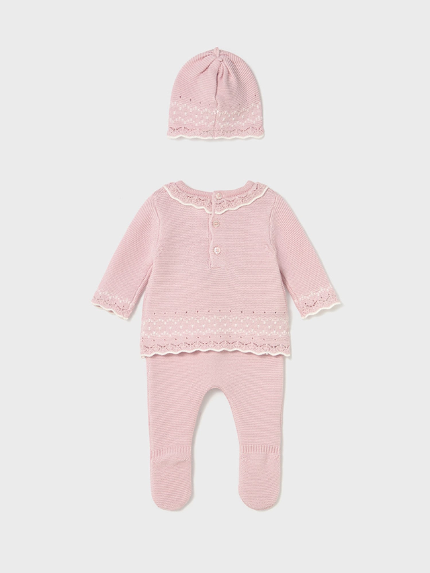 Baby girl's newborn outfit, pink, 2556/64