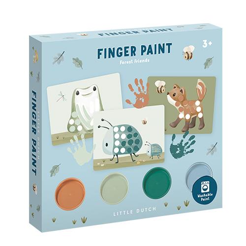 Set pittura con le dita Forest Friends  MULTICOLORE 126114