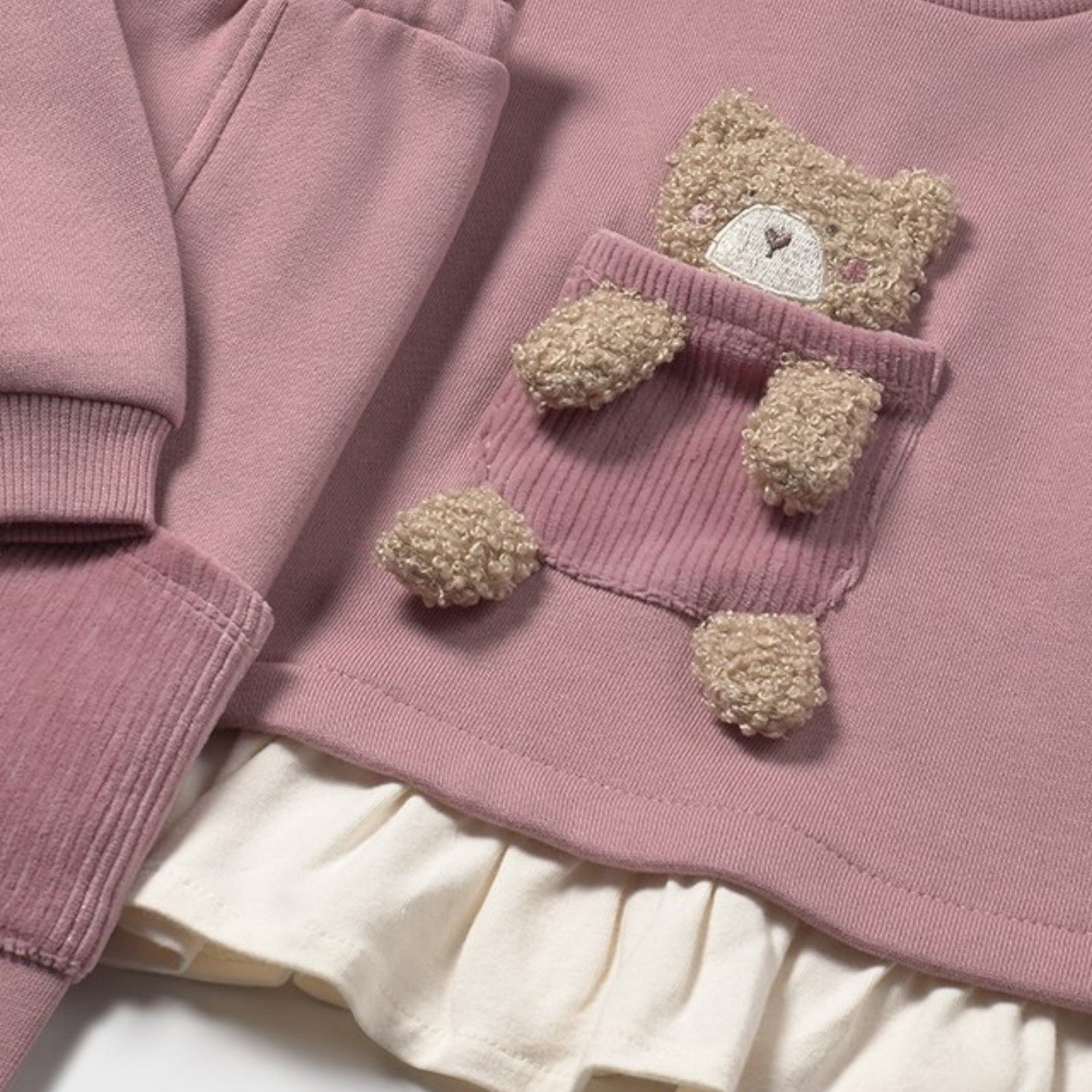 tuta Bimba Rosa 2843/51 -  NANU' BABY