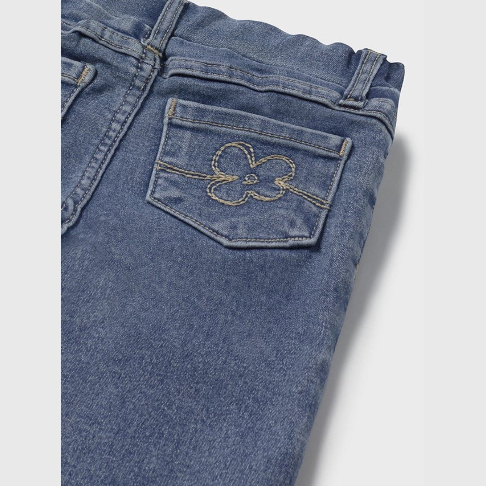 Pantalone chiuso texano basic Bimba Blu 576/95 -  NANU' BABY