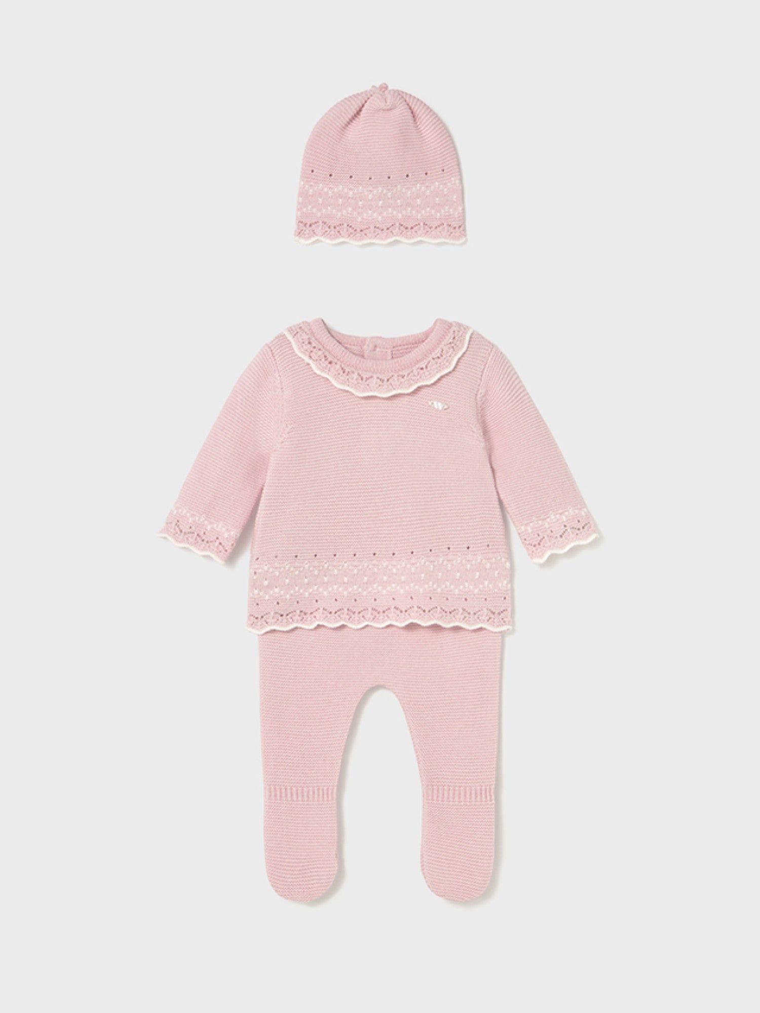 Baby girl's newborn outfit, pink, 2556/64