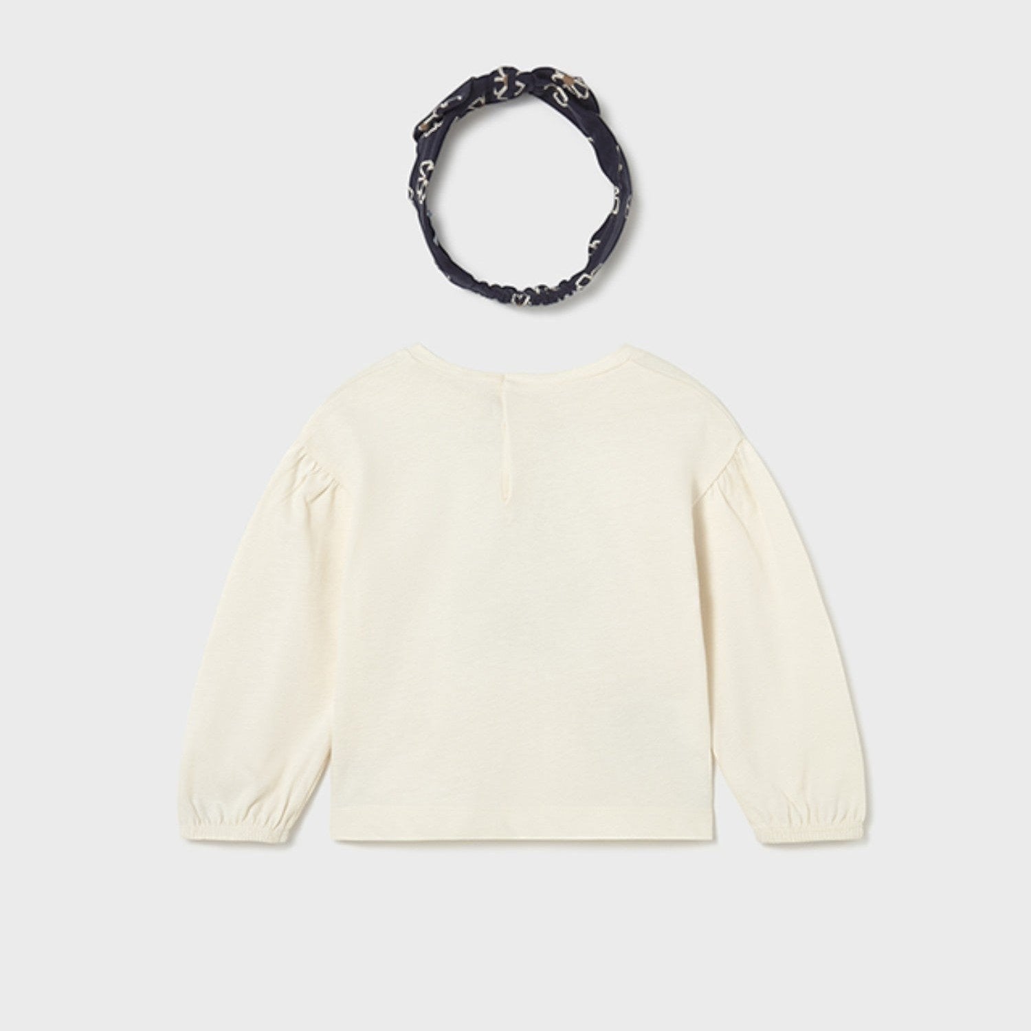 Maglietta cerchietto Bimba PANNA 2078/26 -  NANU' BABY