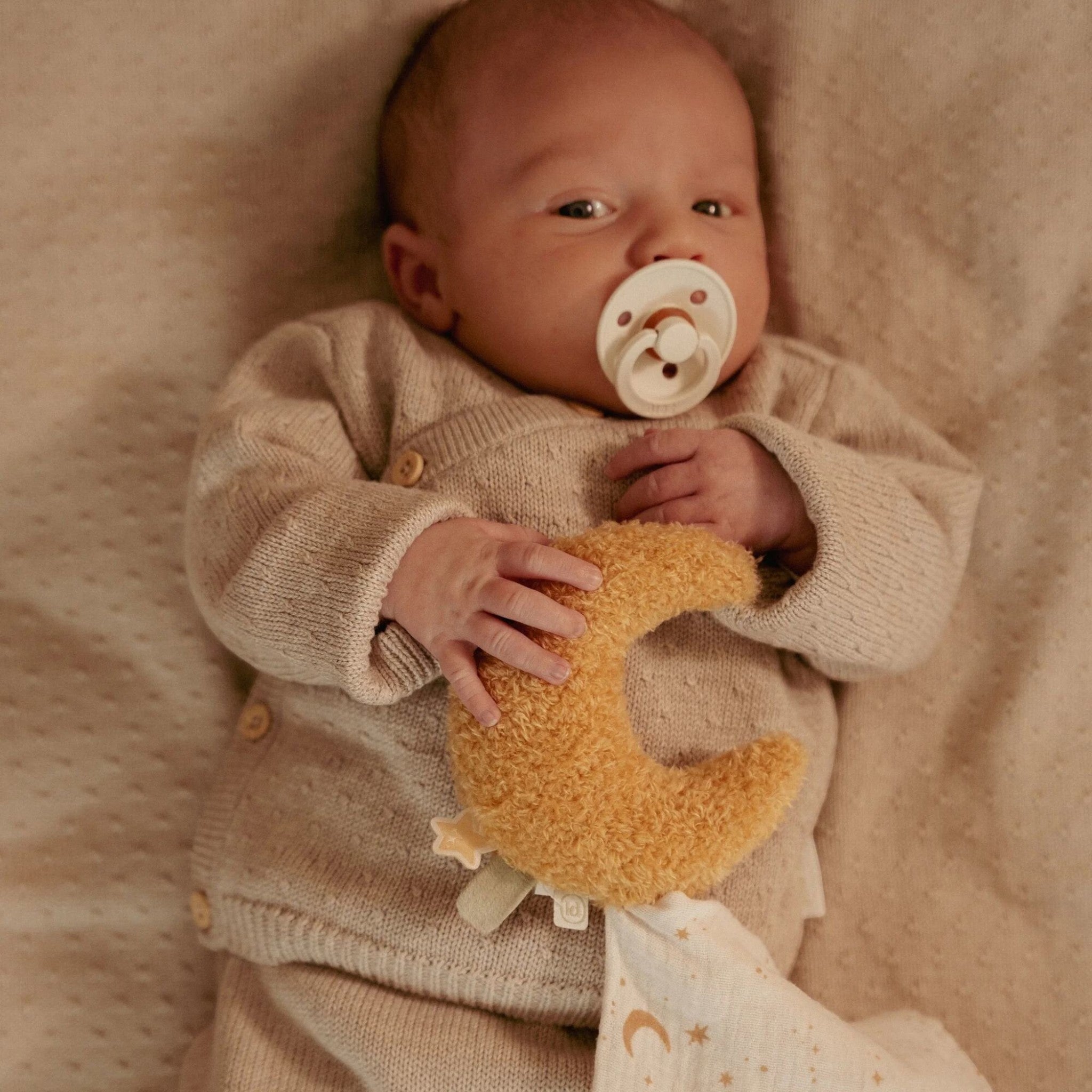 Baby Knit Cardigan Beige CL25292001