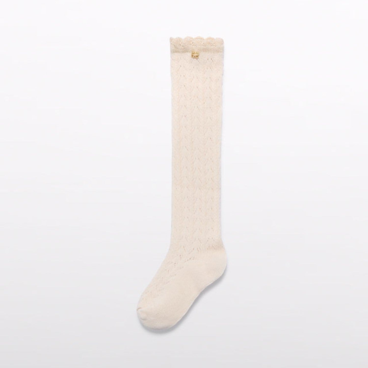 Calza traforata  Avorio 5953/43 -  NANU' BABY