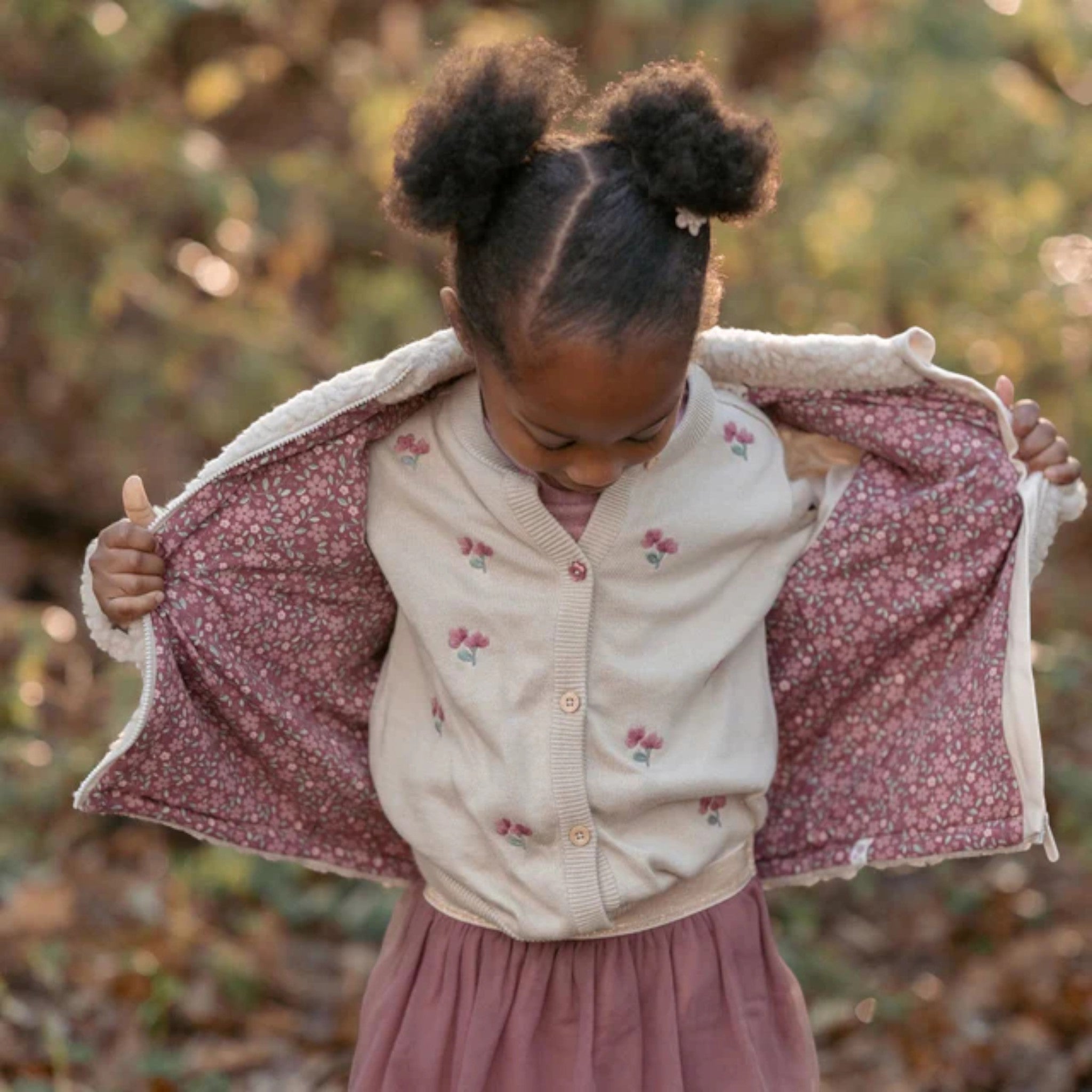 Giacca Teddy - Giardino delle Fate Bimba Avorio CL25092043