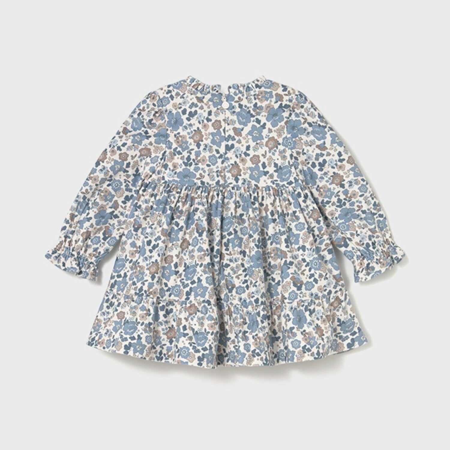 Abito stampato Bimba CIELO 2909/26 -  NANU' BABY