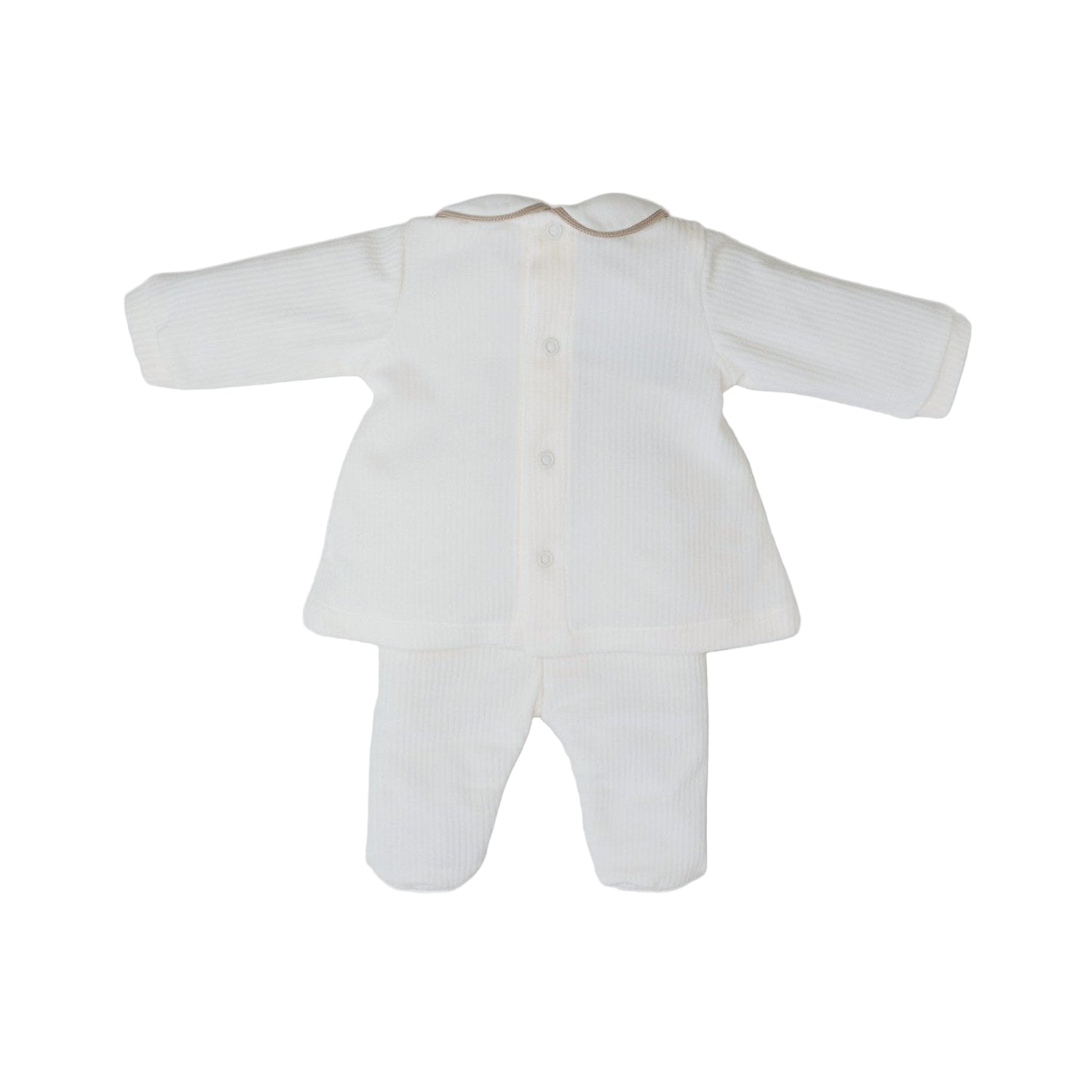 Completo nascita Neonata VANIGLIA IN5917 -  NANU' BABY