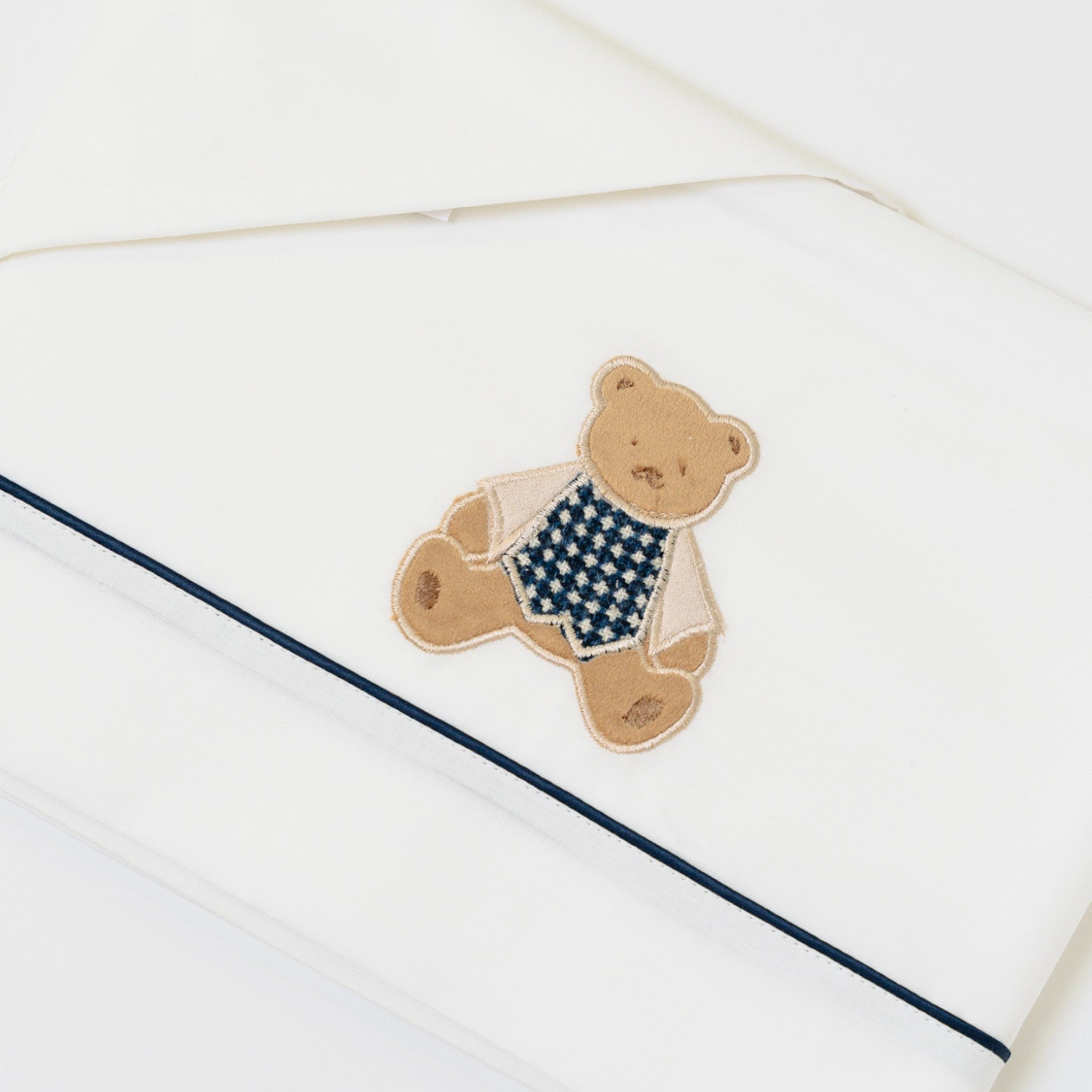 Lenzuolino Neonato Cotone Panna SARTORIA DEI PICCOLI (cod. LL1111)