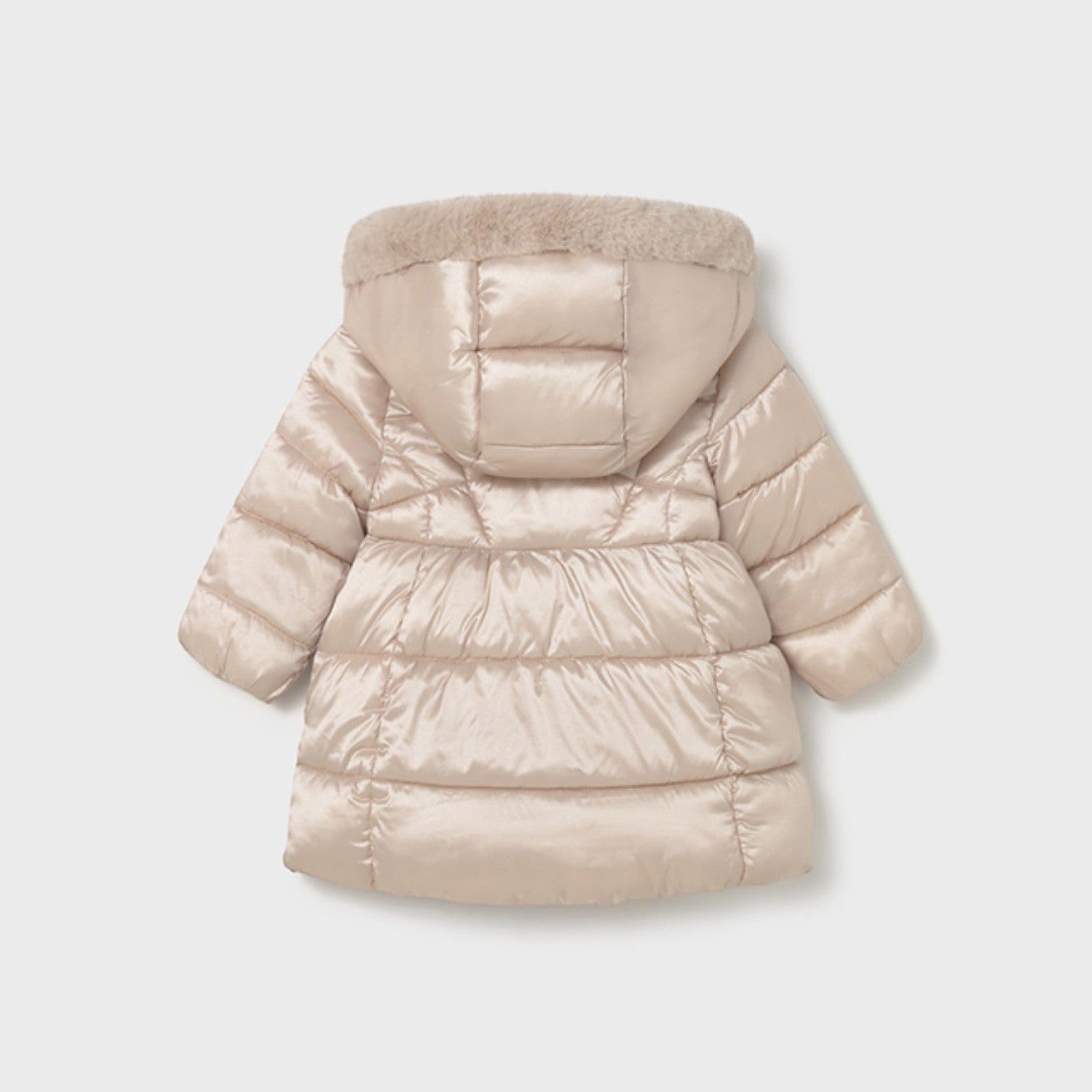 Giaccone lungo Bimba Beige 2436/55 -  NANU' BABY