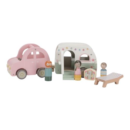 Macchina con caravan e personaggi FSC  Multicolore LD8022 -  NANU' BABY
