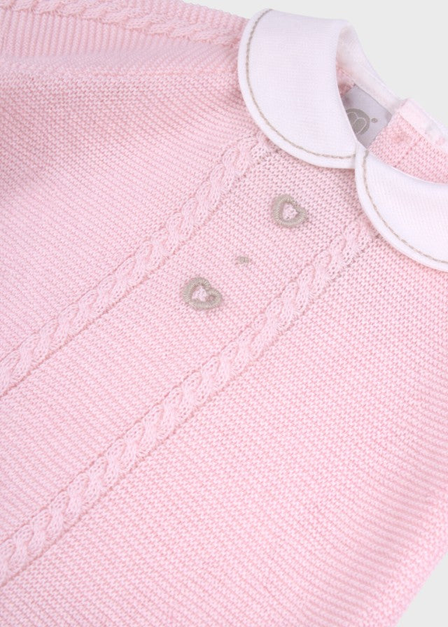 Completo Cuoricini Tortora Rosa EK6319/R