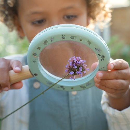 Lente d'ingrandimento in legno- Amici della Foresta  MULTICOLORE LD9101 -  NANU' BABY