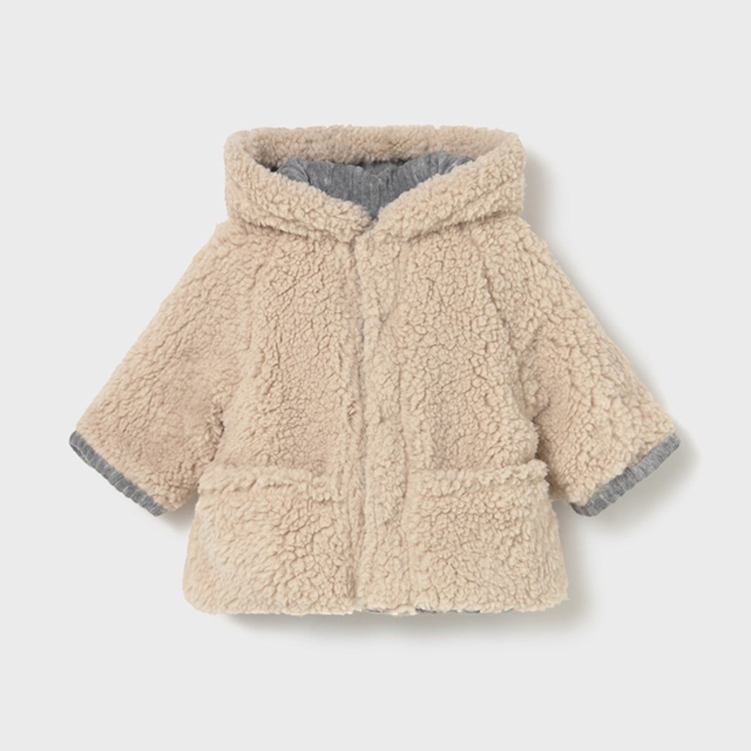 Reversible Boy's Coat, Grey 2496/81