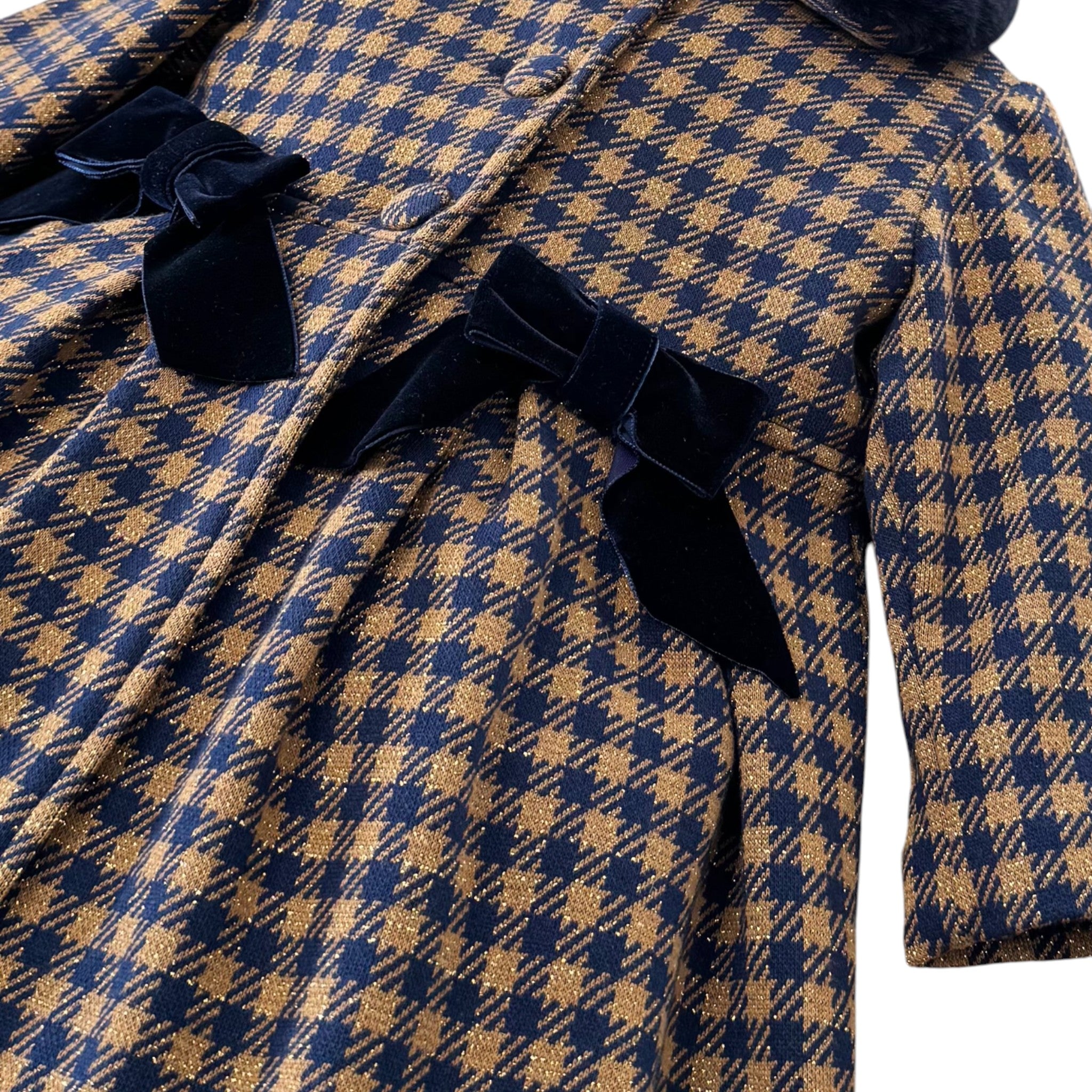 Cappotto Bimba Blu GG41I