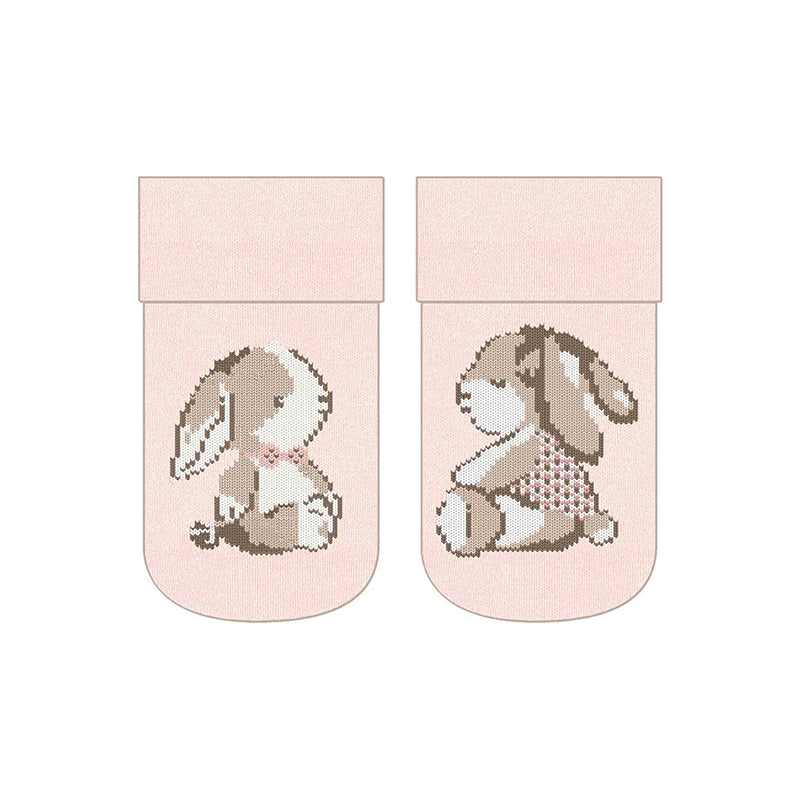PINK non-slip socks 1A-9757/R