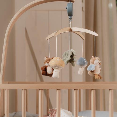 Giostrina musicale in legno - Amici della Foresta  MULTICOLORE LD8900 -  NANU' BABY