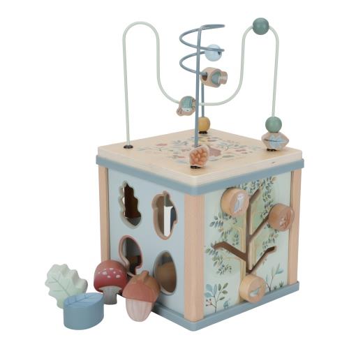 Cubo attività in legno - Amici della foresta  MULTICOLORE LD7231 -  NANU' BABY