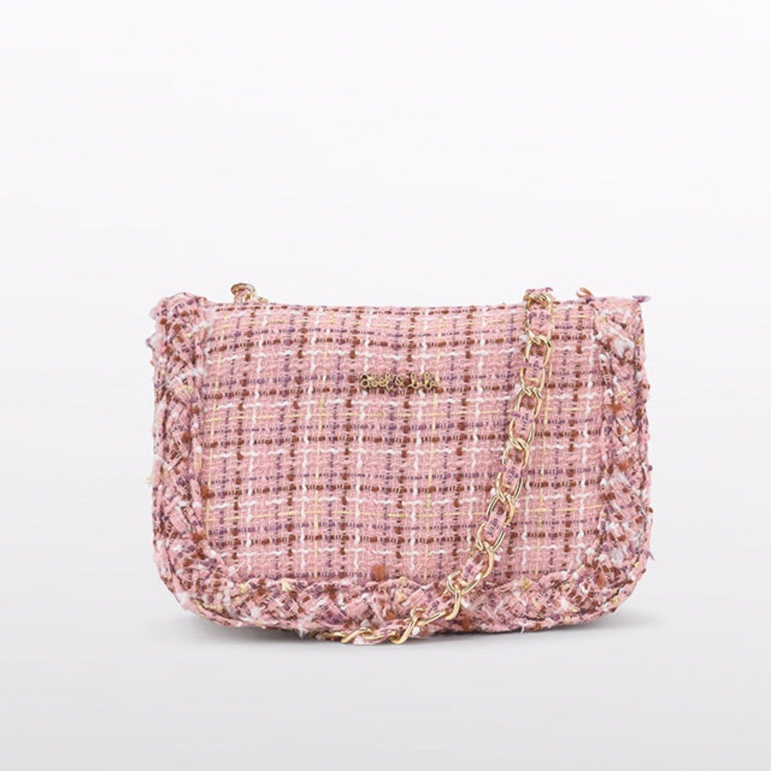 Borsa tweed Bimba Rosa 5982/19 -  NANU' BABY
