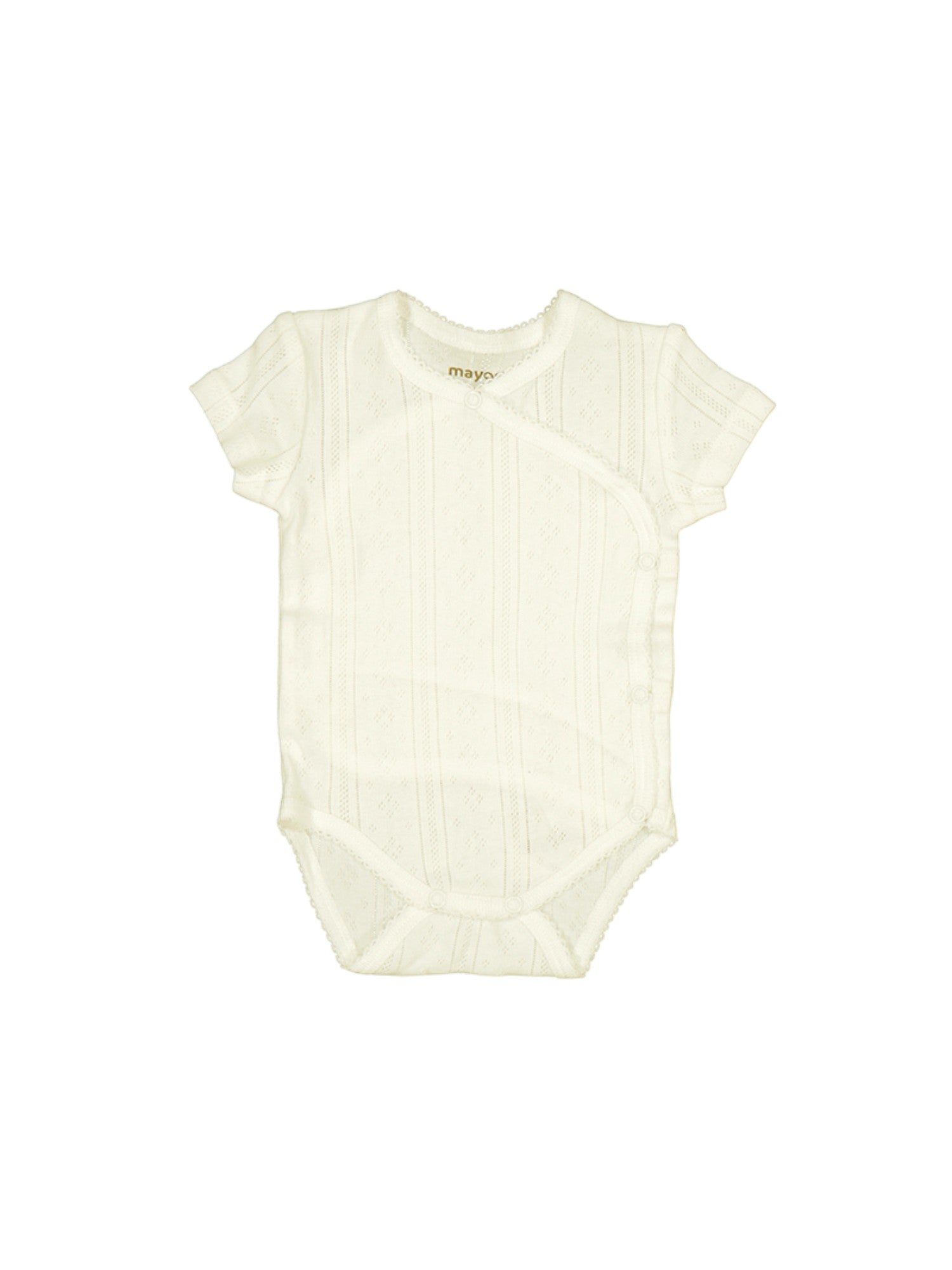 Body manica corta traforato Neonata Natural 1746 /N