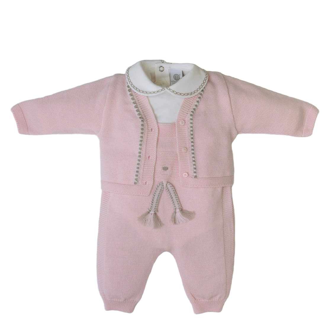 Completo Orsetta Neonata ROSA IN5331/R -  NANU' BABY