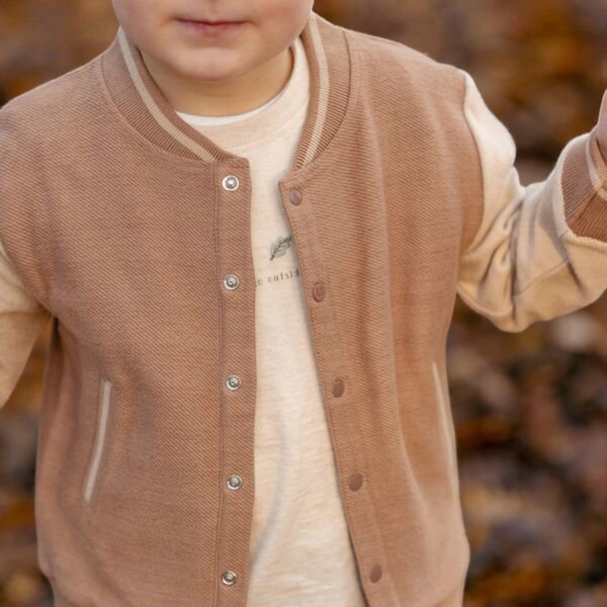 Knitted cardigan - Friends of the Forest Boy Brown CL25092104