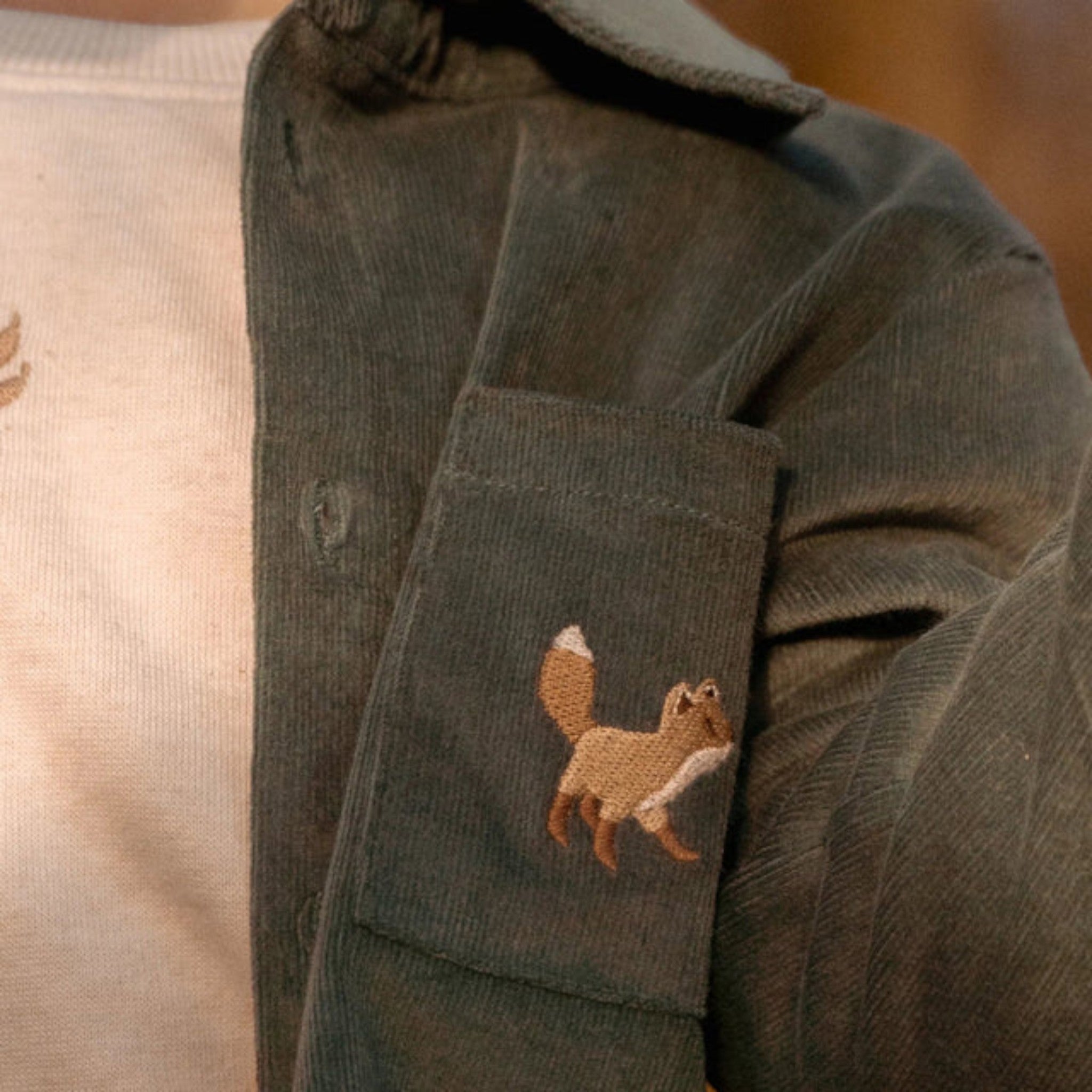 Camicia - Amici della foresta Bimbo Verde CL25091073