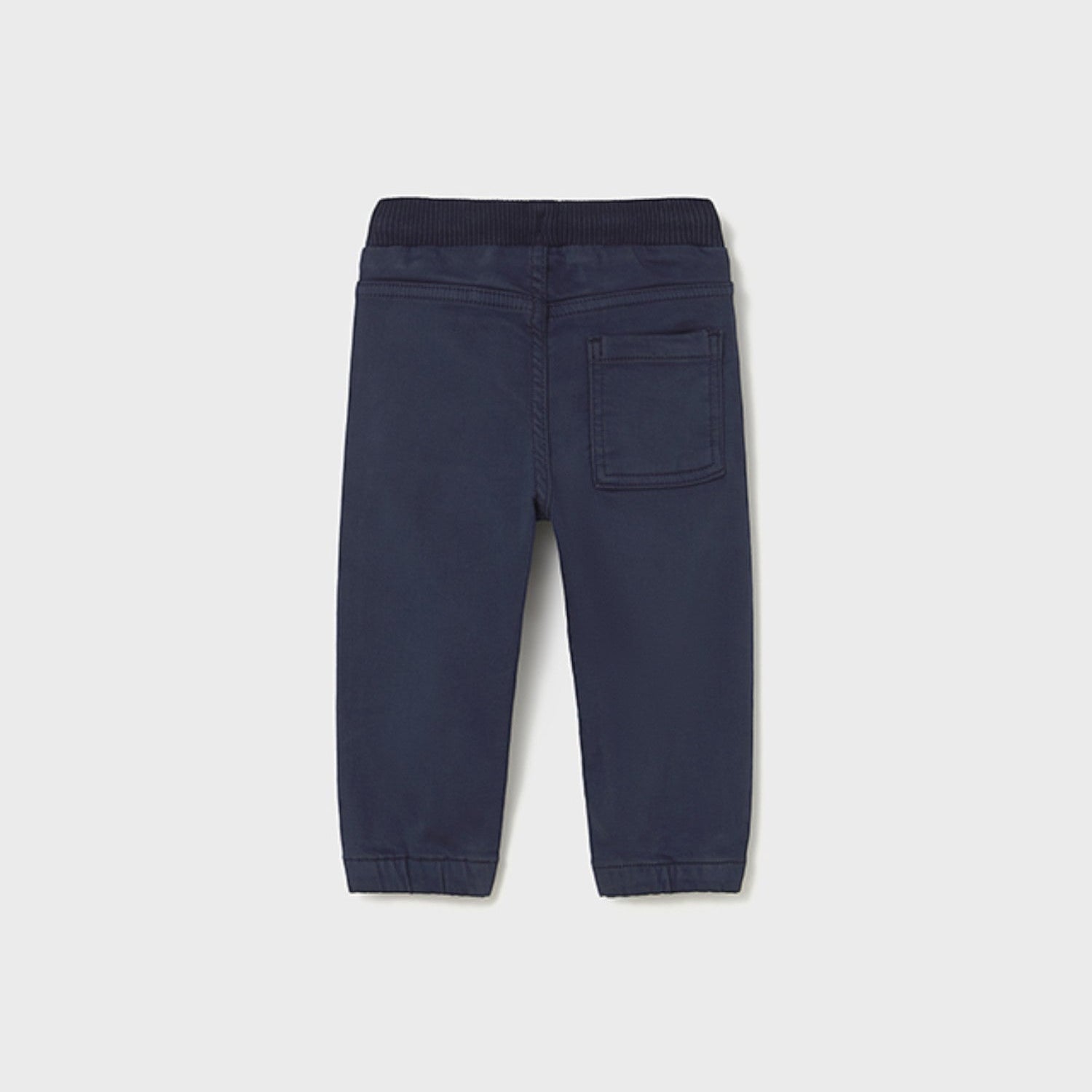 Soft twill jogger pants, baby boy, blue, 2503/74