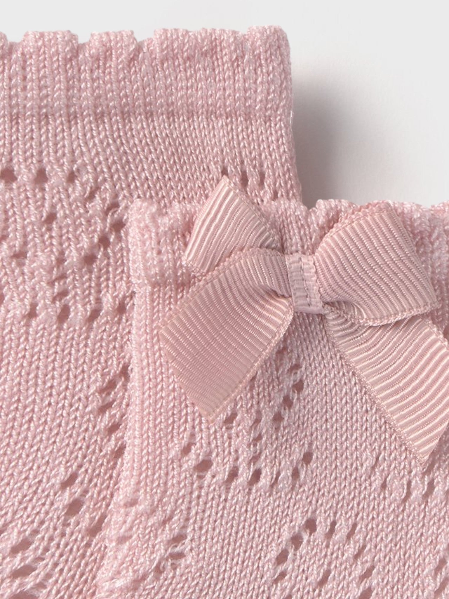 PINK openwork socks 9865 /R