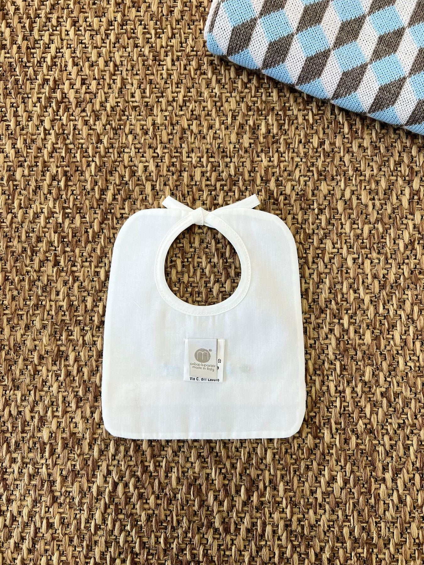 Vanilla Baby Patterned Bib IG68BAV