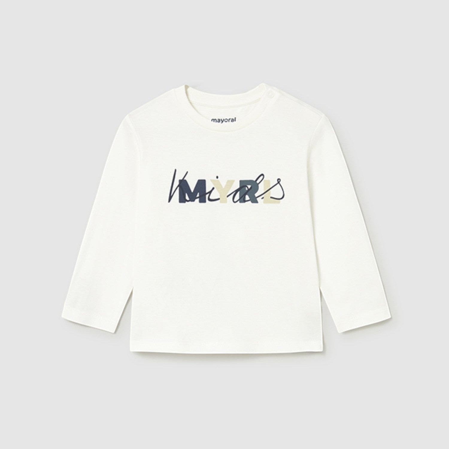 Maglietta m/l basica Bimbo PANNA 108/32 -  NANU' BABY