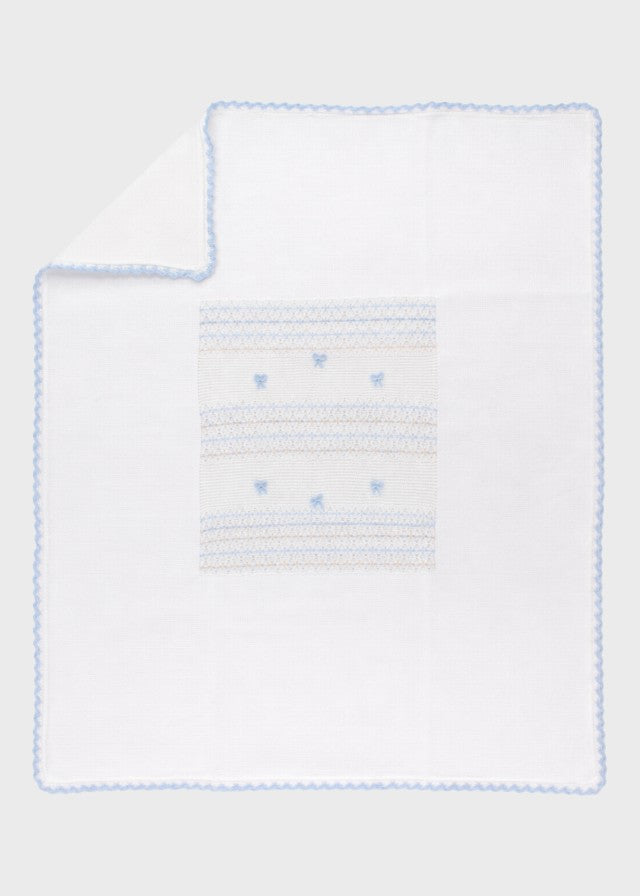 Coperta Punto Smock Cielo EK6580/C