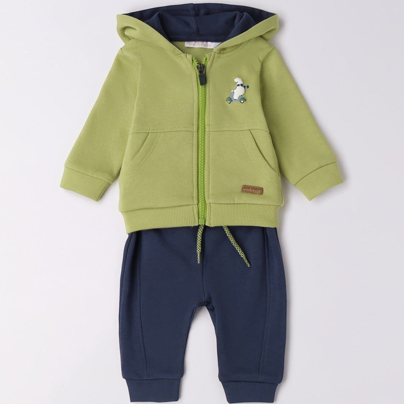 Tuta Jogging Due Pezzi Bimbo Verde 3F632/5223 -  NANU' BABY