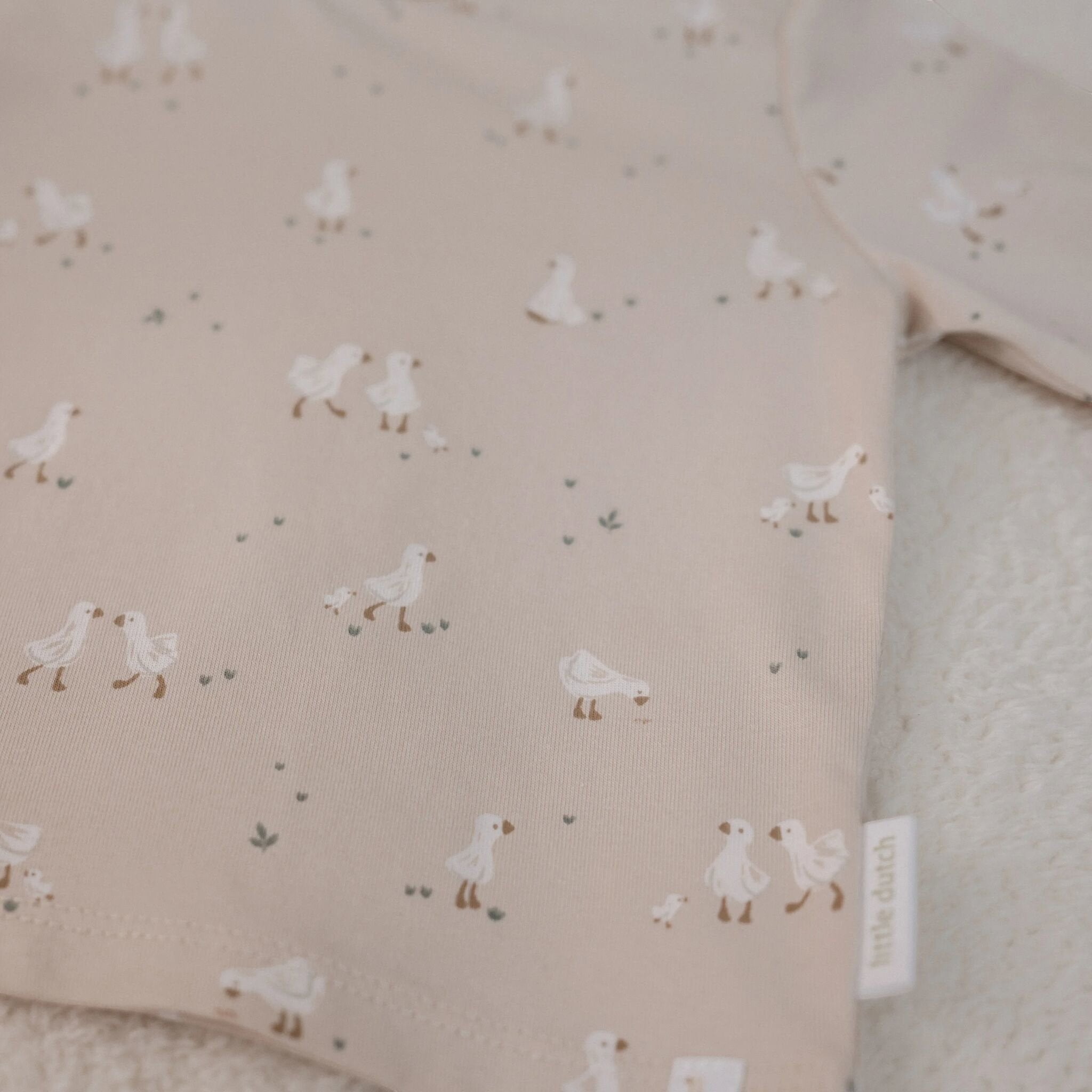 Long-sleeved T-shirt for Newborn, Beige, CL25291007