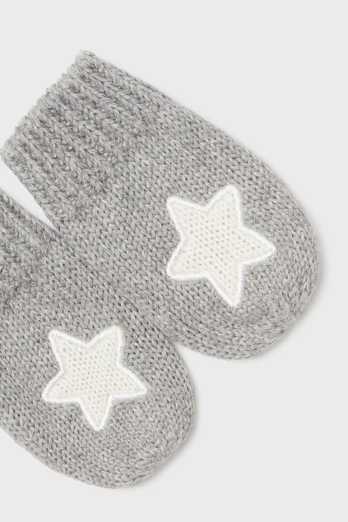 Complete hat and mittens GREY 9667-