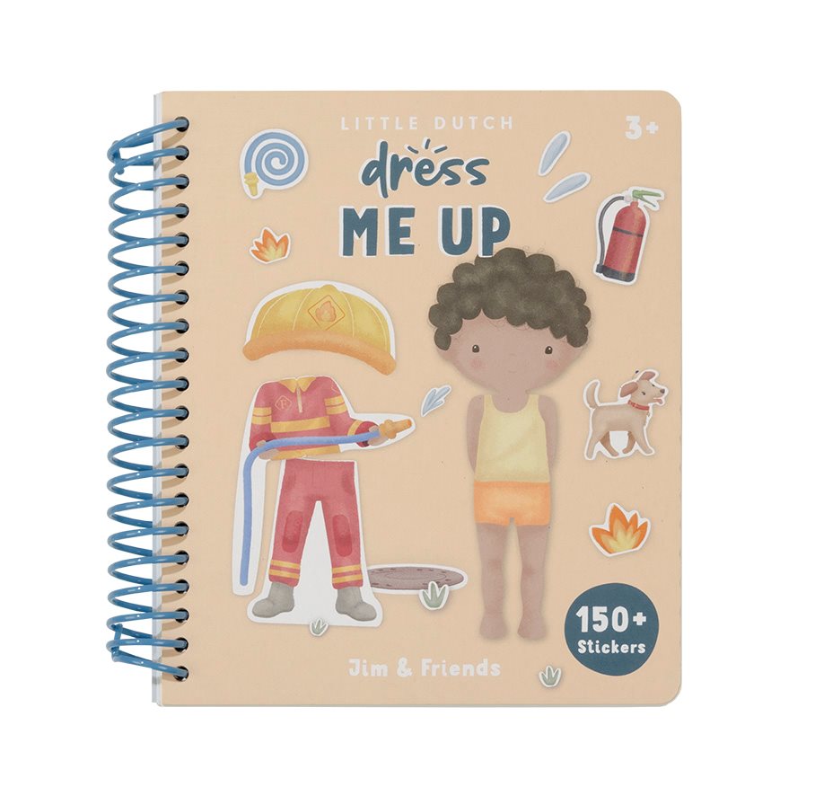 Libro Dress me up con stickers  MLTICOLORE 125407 -  NANU' BABY