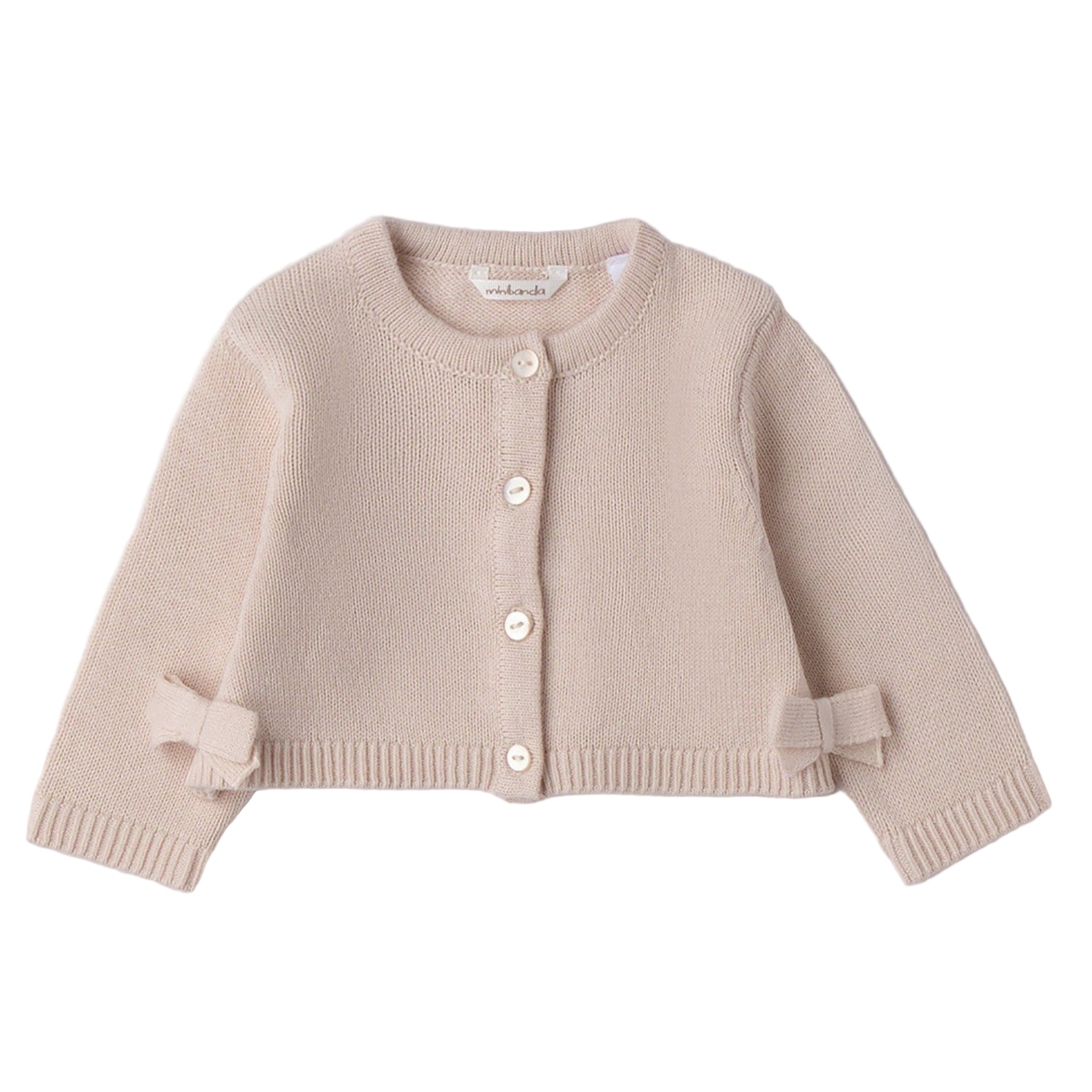 Cardigan Scaldacuore Bimba Avorio 3F703/2911 -  NANU' BABY