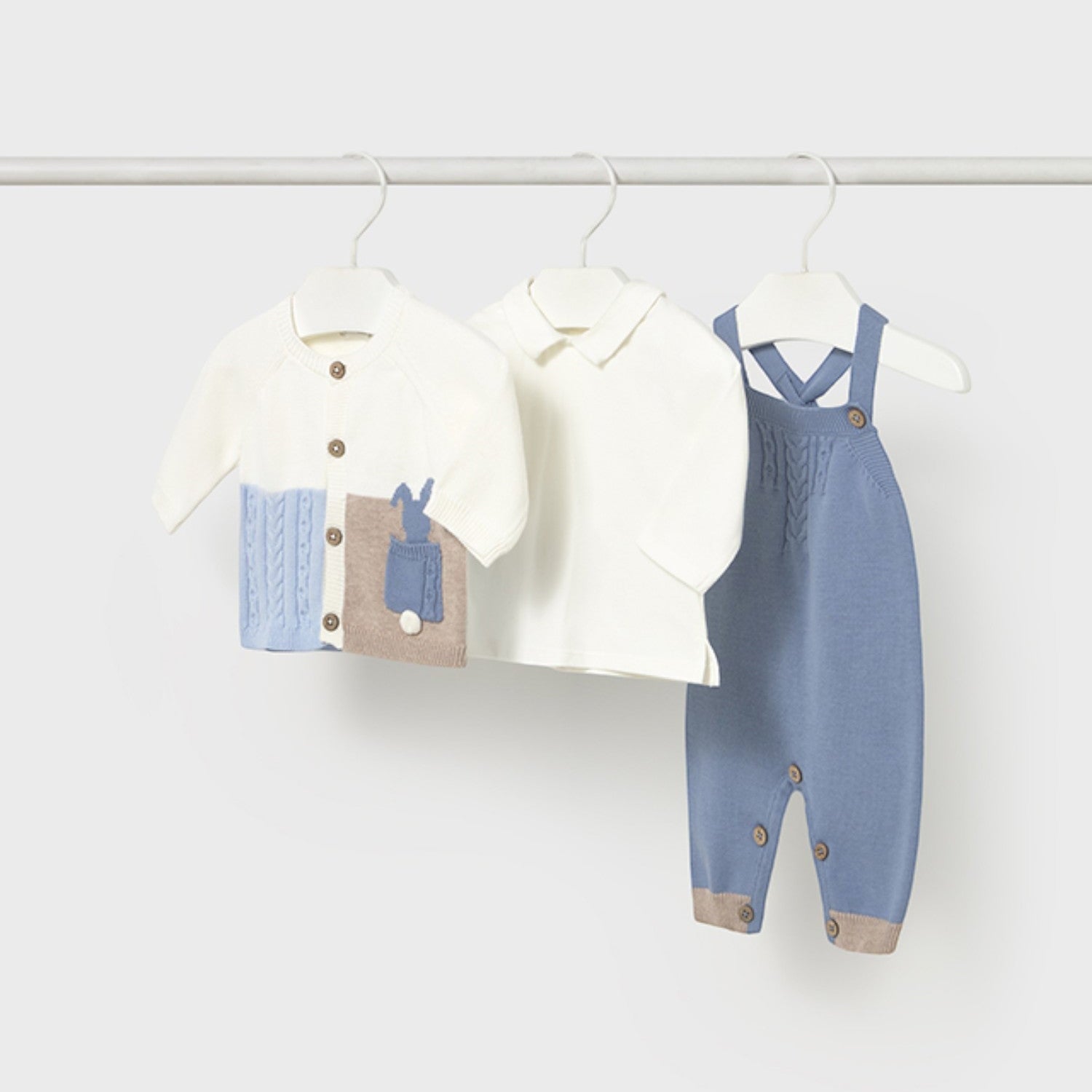Baby Boy's Outfit, Light Blue 2617/24