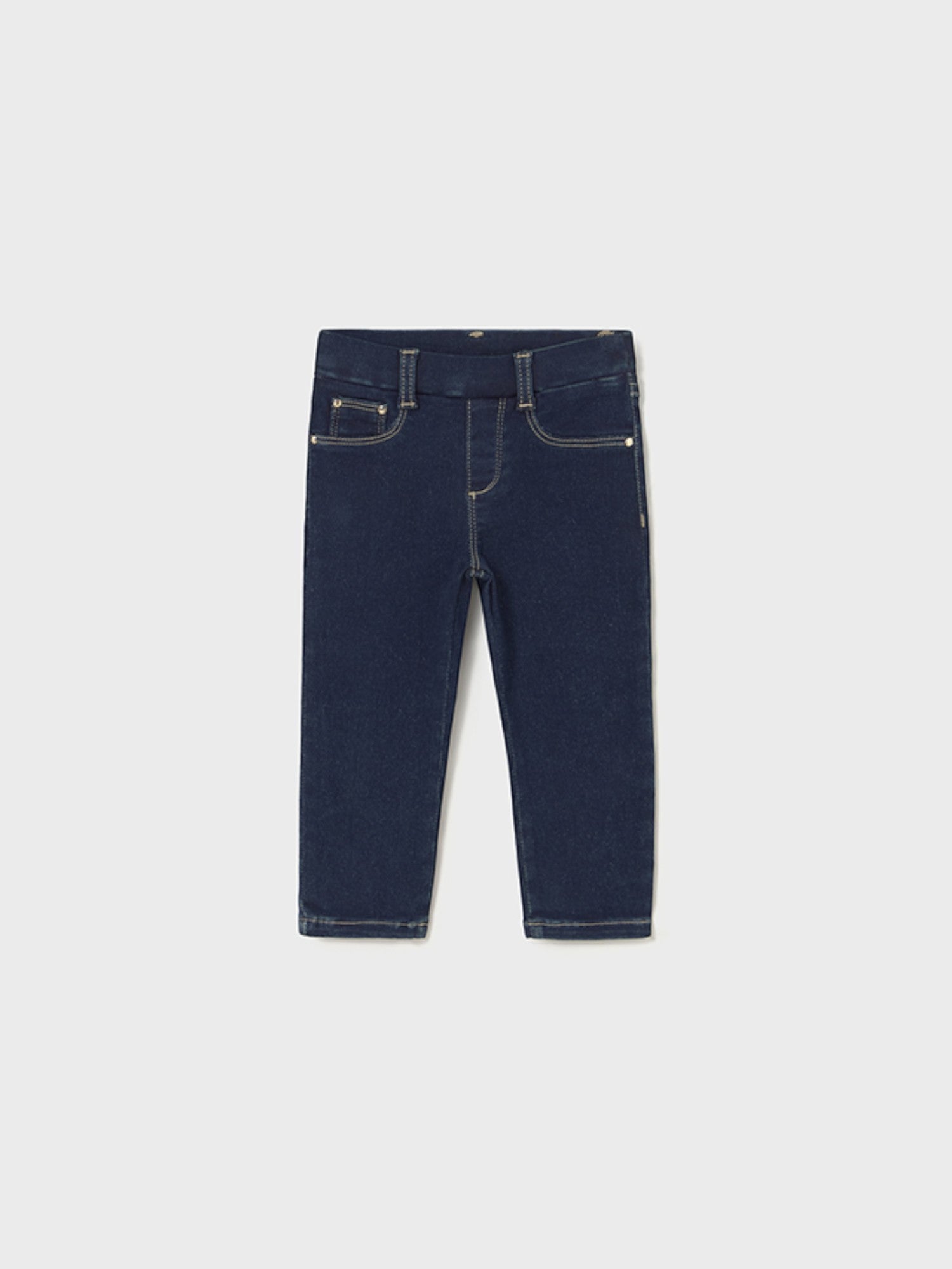 Basic Texan Closed Trousers for Girls, Blue, 576/94