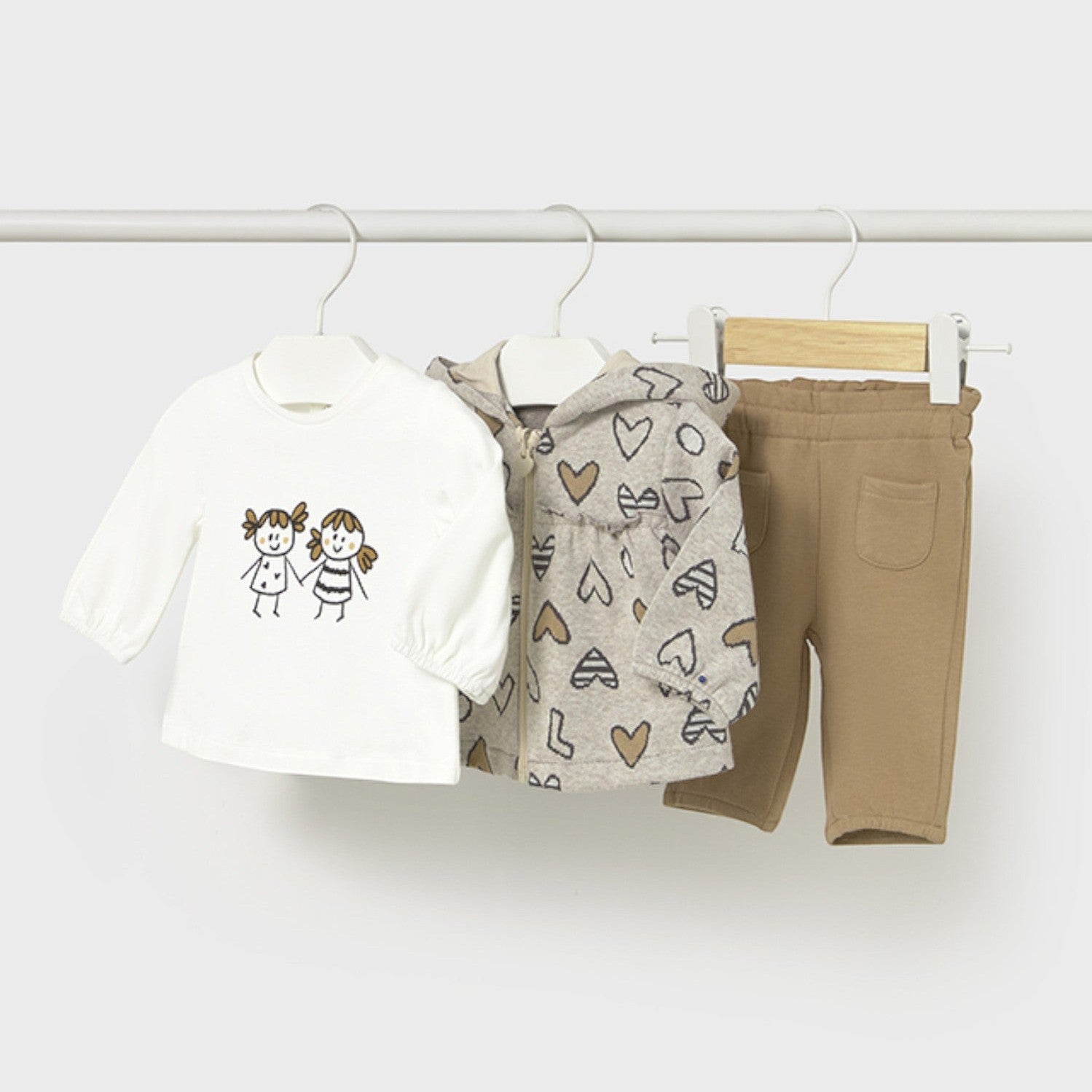 Completo Bimba Beige 2633/54 -  NANU' BABY