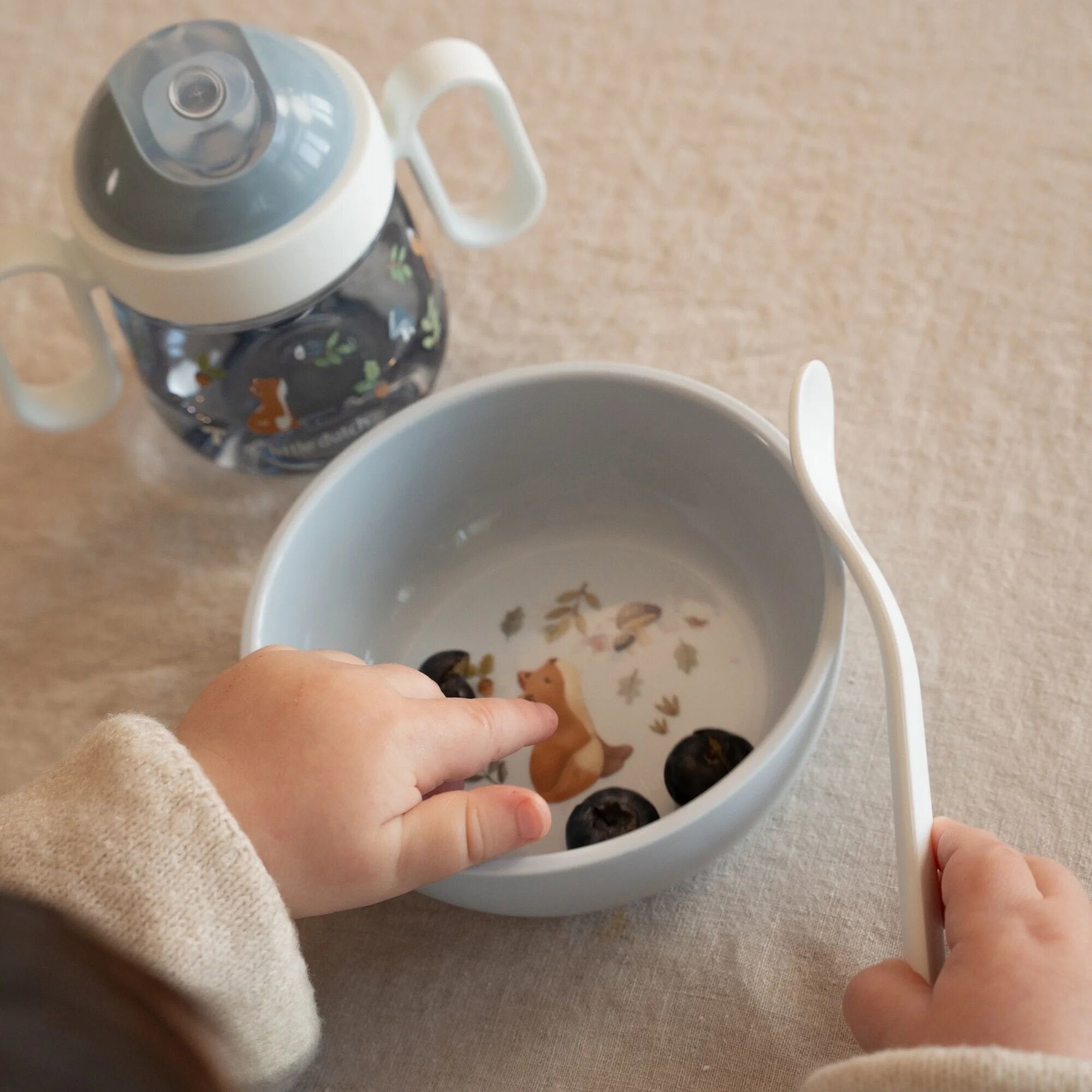 Set cucchiai 2 pezzi  Blu 108032065408 -  NANU' BABY