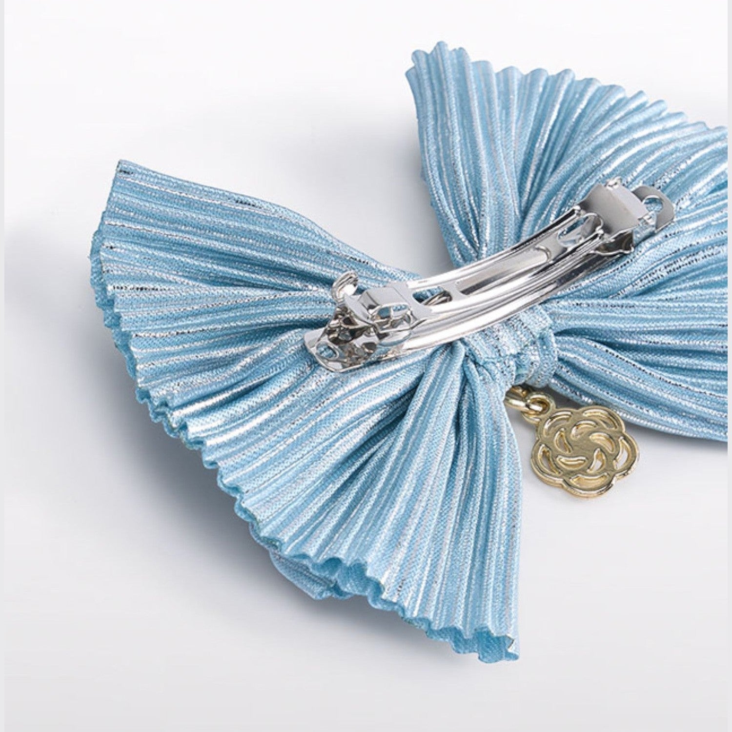 Fermaglio fioco plissettato Bimba Verde 5971/76 -  NANU' BABY